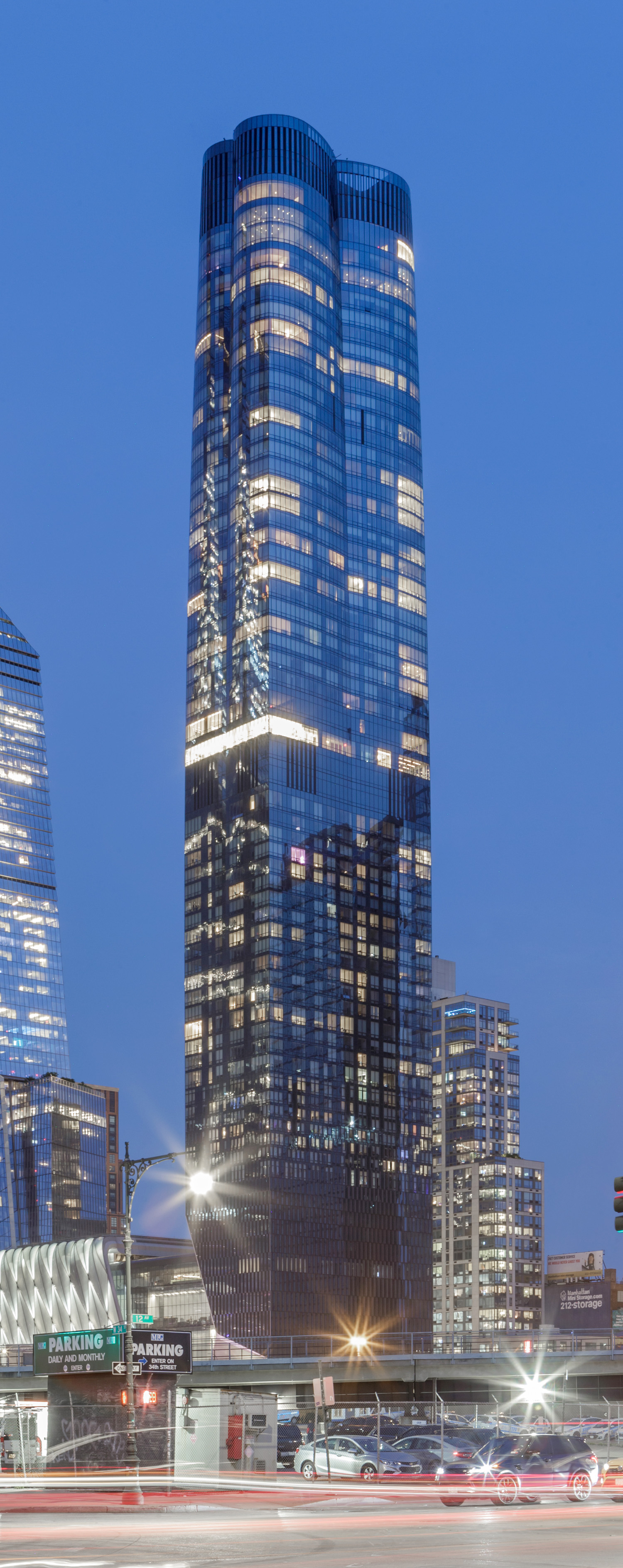 15 Hudson Yards, New York City - View from 12th Avenue. © Mathias Beinling